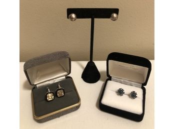 Sterling Silver Earrings Collection (10.3 Grams)