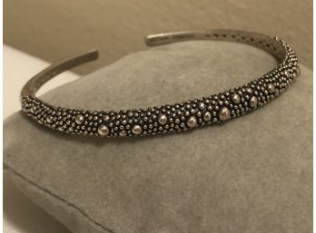 Michael Dawkins Designer Sterling Silver Cuff Bracelet (13.0 Grams)