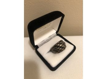 Italian Sterling Silver Milor Ring (13.4 Grams)