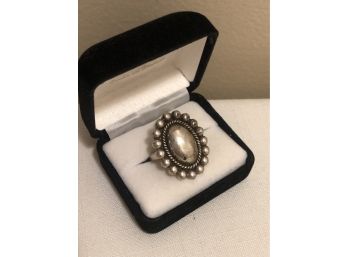 Mexican Sterling Silver Ring (11.8 Grams)