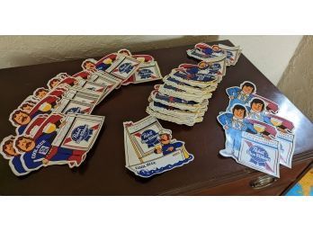 HUGE Pabst Blue Ribbon Stickers Lot