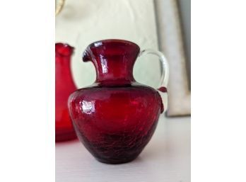 Red Colored Glassware