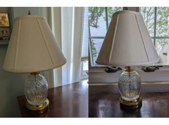 Pair Of Table Top Lamps