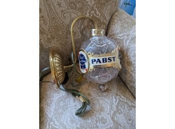 Pabst Blue Ribbon Wall Lamp - Lot 1