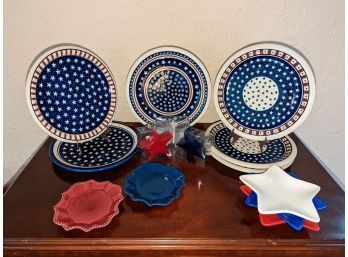 Fourth Of July Dish Collection