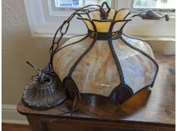 Vintage Light Fixture - Approximately 100 Years Old