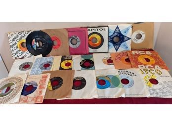 Beach Boys & More - Vintage 45'S Record Lot R4