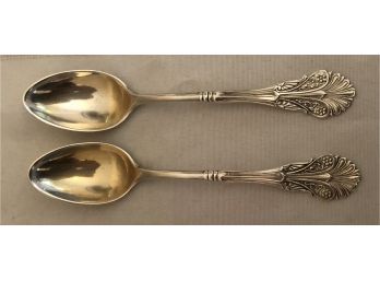 Vintage Sterling Silver Demitasse Spoons (26.9 Grams)