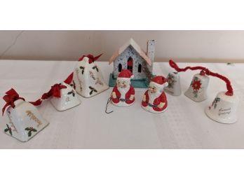 Vintage Christmas Lot With Bells