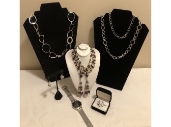 Fashion Jewelry Collection & Genevex Watch