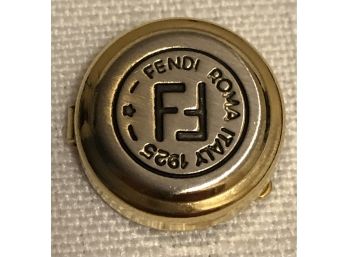 Authentic Fendi Designer Button Cover