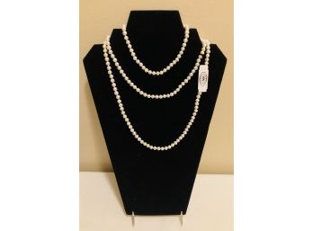 WW Designer Pearl Necklace - NEW WITH TAG!