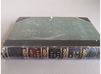 Antique Book - History Of Europle