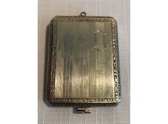 Vintage Brun-Mill Co. Cigarette Case Pendant
