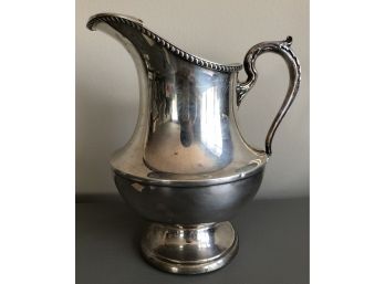 Vintage Poole Sterling Silver Water Pitcher (803 Grams)