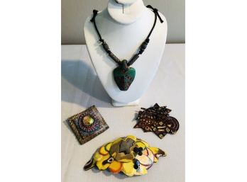 Artisan Handmade Clay Jewelry Collection