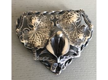 Artisan Metal Works Heart Brooch