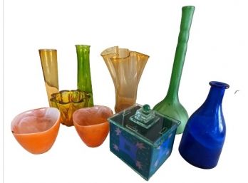 Modern Art Glass Collection Lot 3