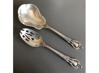 LUNT Sterling Silver Serving Spoons (240 Grams)