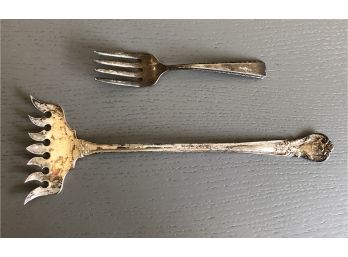 Vintage Sterling Silver Forks (40 Grams)