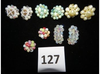 Vintage Earrings, #127