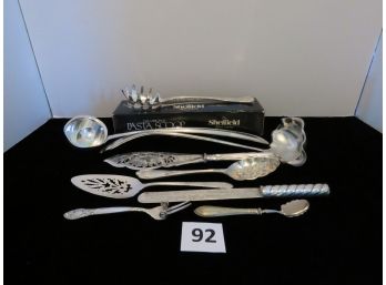Silver Plated Serving Pieces, #92