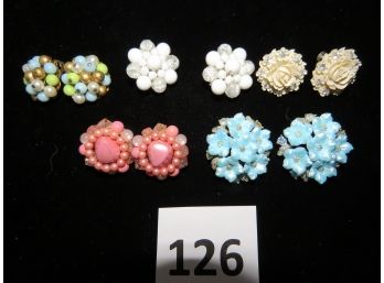 Vintage Earrings, #126