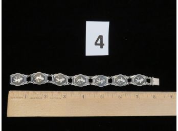Vintage Siam Sterling Silver Bracelet, #4