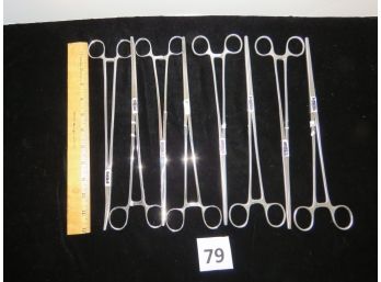 Long Straight & Curved Hemostats For Crafts, Repairs, Etc., #79