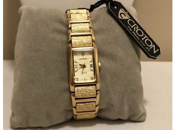 NEW! Croton Diamond Dial Watch