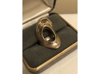 Vintage Sterling Silver Art Nouveau Ring (16.6 Grams)