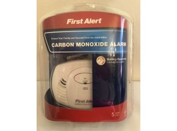 NEW!  First Alert Carbon Monoxide Alarm