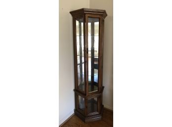 Lighted Curio Display Cabinet