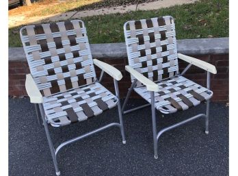 Mid-Century Retro Finkel Lawn Chairs