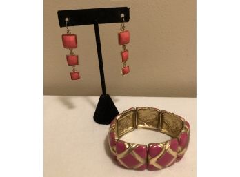 Fashion Bracelet & Earring Set