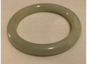 Solid Genuine Jadeite Bangle Bracelet