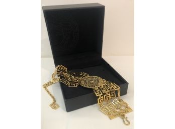 Designer Versace Necklace & Keepsake Box