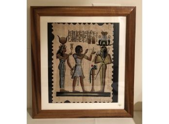Certified Egyptian Artwork King Sethi I