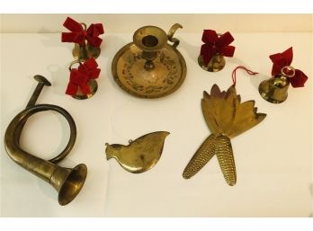 Brass Christmas Decor Collection