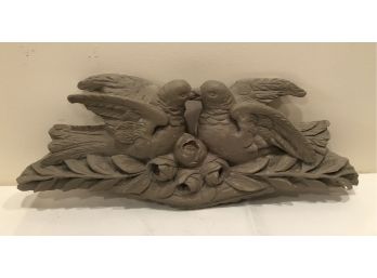 Kissing Doves Wall Plaque (Replica Carnegie Museum)