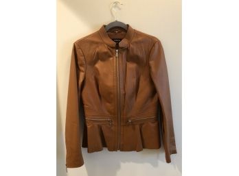 Ladies Designer BEBE Leather Jacket