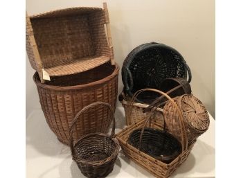 Wicker Basket Collection Lot 2