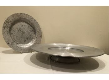 Wendell August Forge Platter & Lazy Susan