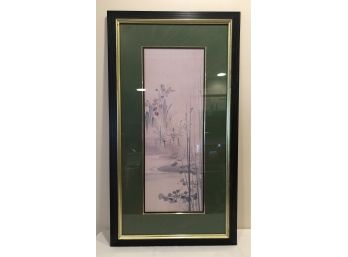 Asian Watercolor (Signed By Artist & Numbered)