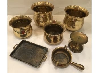 Brass Planters & Decorative Items