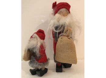 Swedish Wooden Christmas Dolls