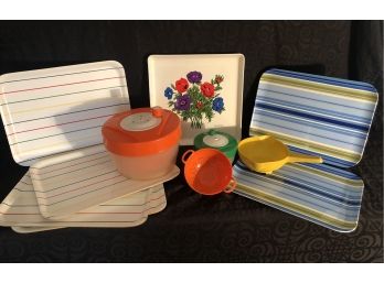 Colorful Kitchenware & Salad Spinners