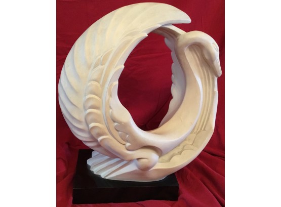 Swan Sculpture 'Le Cygne', Alexsander Daniel Austin Productions 1989