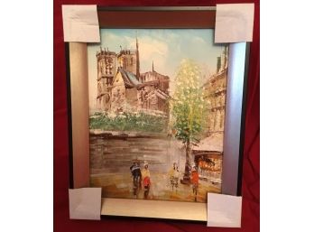 'Notre Dame' - Artist Colony Hand Painted Work