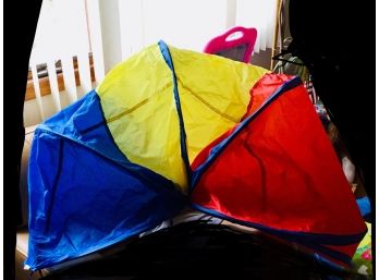 Kids Pop Up Play Tunnel 6ft (19' Dia.), With Carry Bag